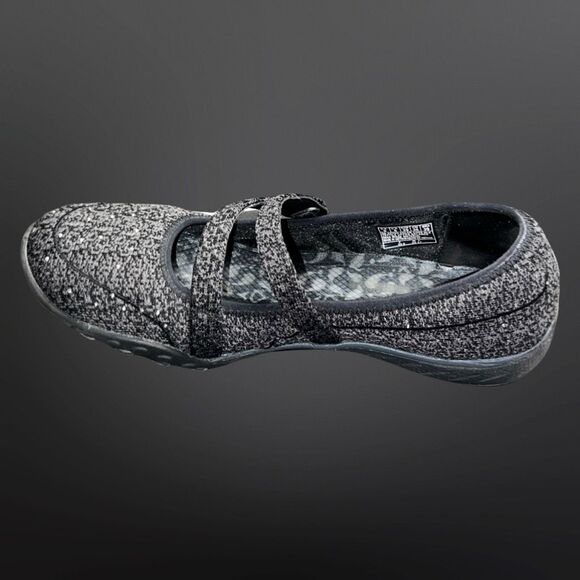 Skechers Relaxed Fit Fabric Mary Jane Shoes Size 9 - Picture 3 of 6